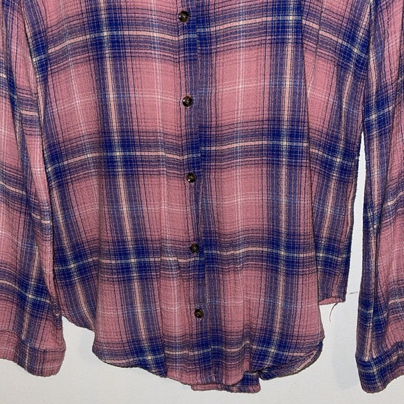 🌹THREAD & SUPPLY RELAXED FIT-PLAID SHIRT - Picture 3 of 8